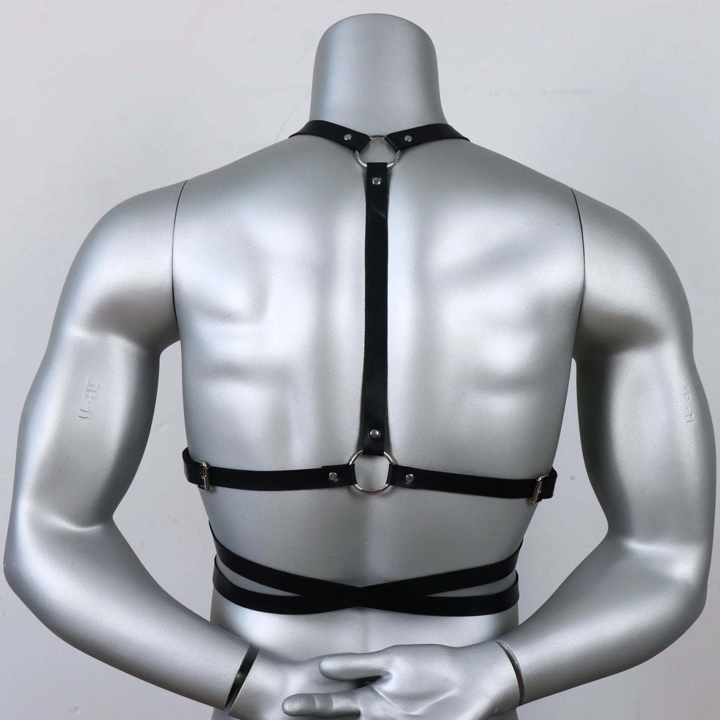 Men's Harness Leather Gay Men Chest Harness Black Leather Men Accessories Upper Body Men Harness