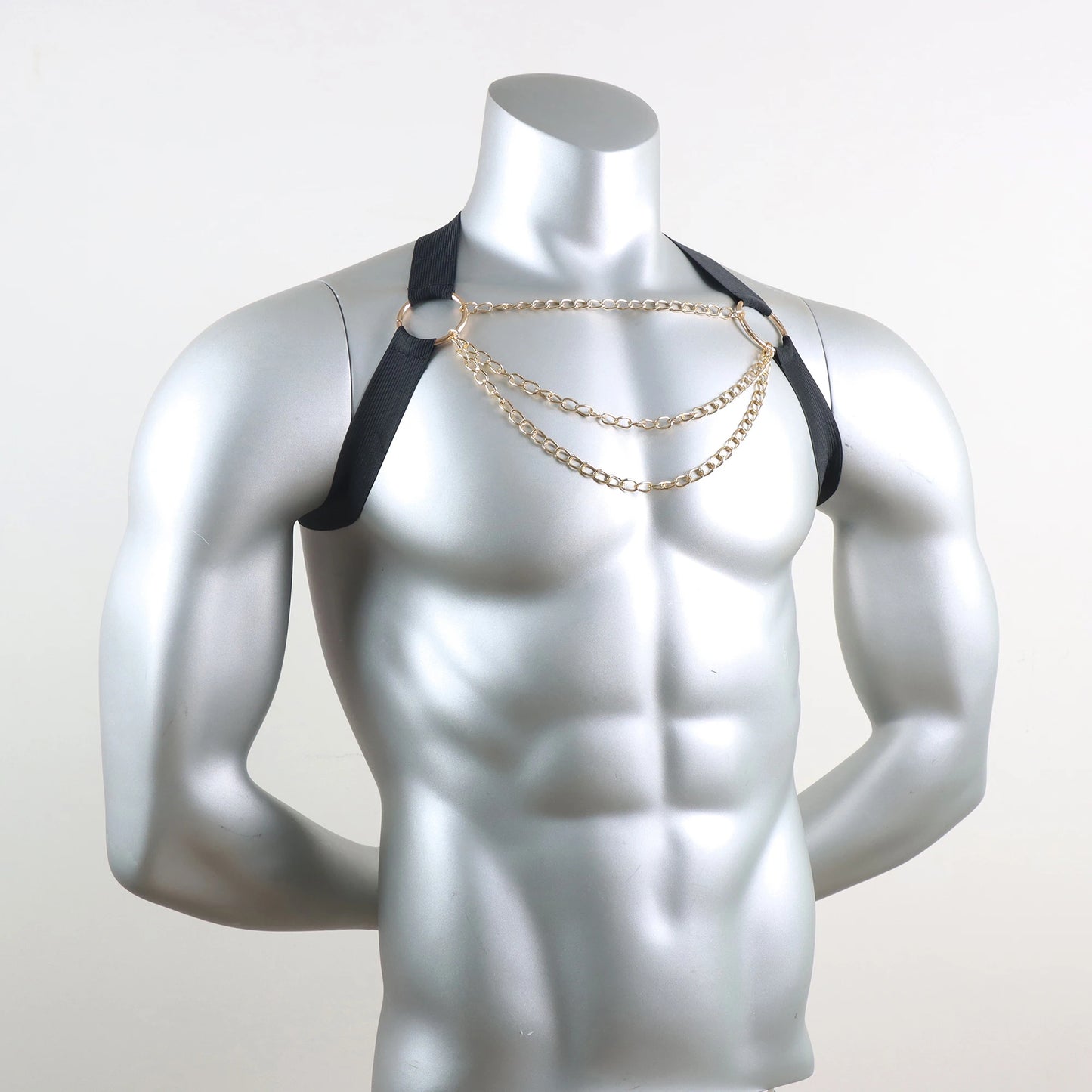 Men Harness Belts Gay Clothing for Rave ual Elasticit Chest Adjustable Gay Body Cage Harness Lingerie