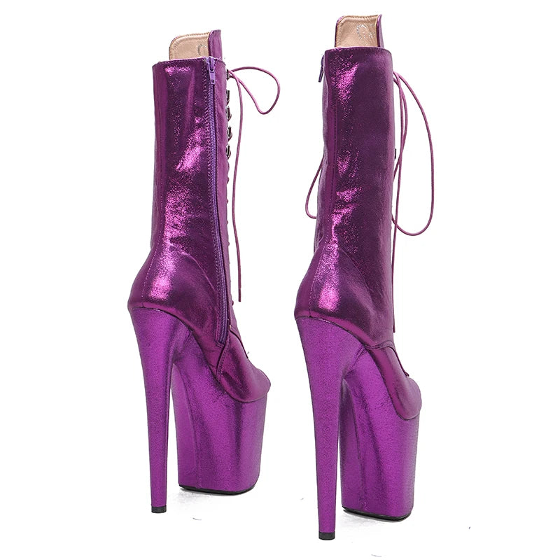 20CM/8inches Pole dancing shoes High Heel platform Pole Dance boot