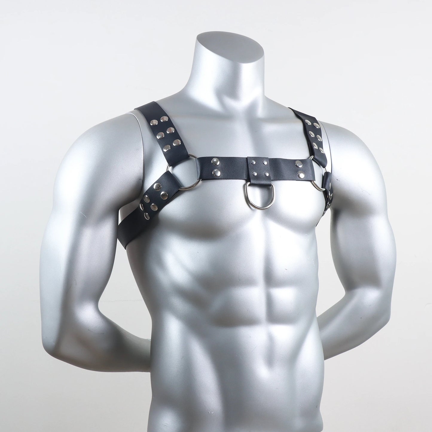 Men Harness Chest Belt Collar Leather Lingerie ual Gay Clothing Adjustable Strap Body Shoulder for Adult
