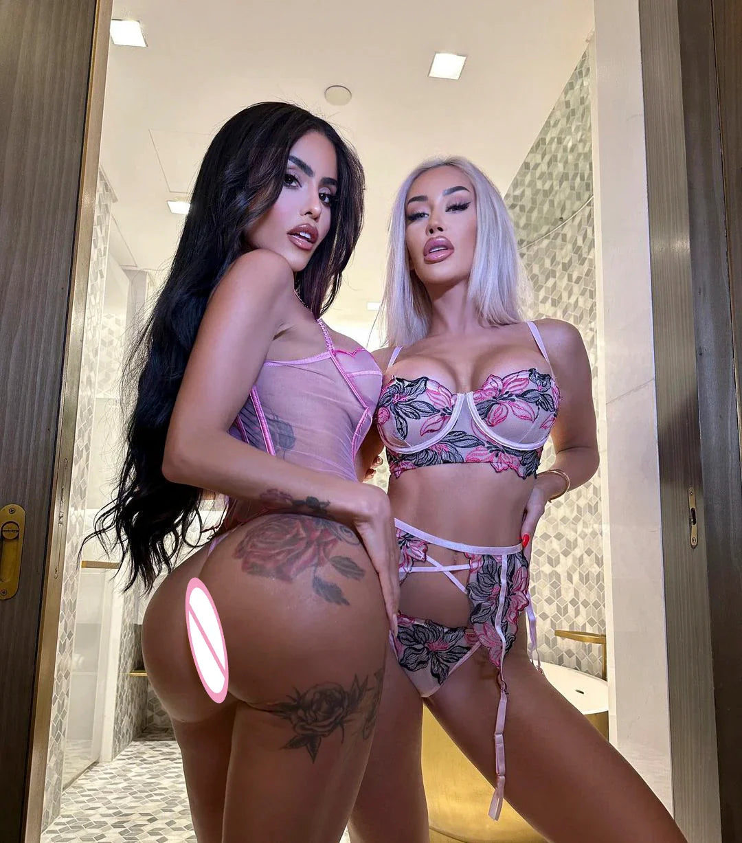 Ellolace Sexy Hot Lingerie Floral Lace Erotic Outfits Naked Girl Sensual Fantasy Underwear Uncensored Valentine's Day Sexy Gifts