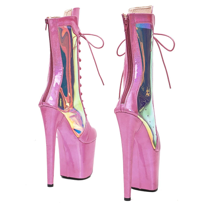 20CM/8Inch PU fashion y High Heels Pole Dance boot