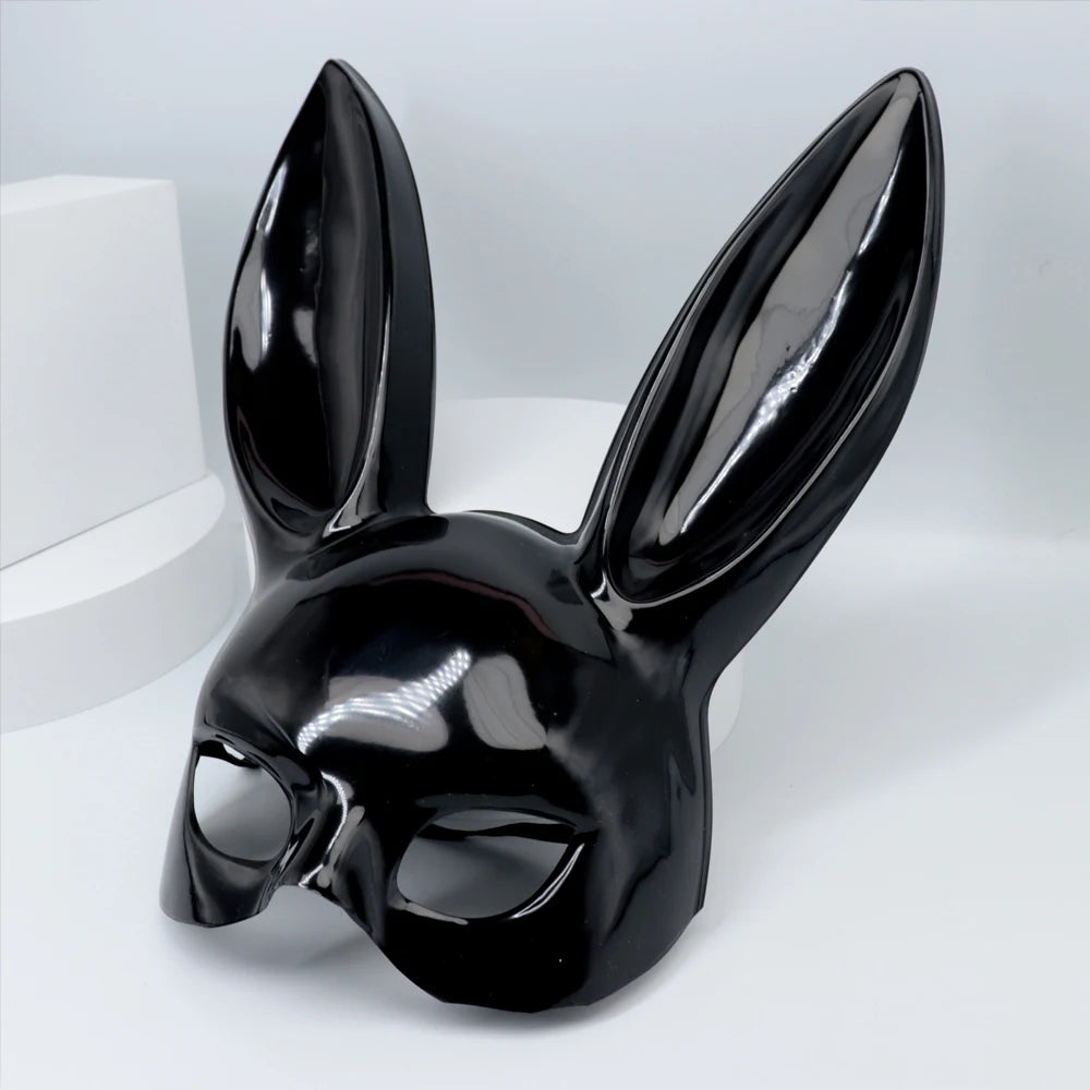 Eye Mask Adult Game Couples Leather Harness Mask Wearble Costumes For Women Men Cosplay Toys Face Masks Product