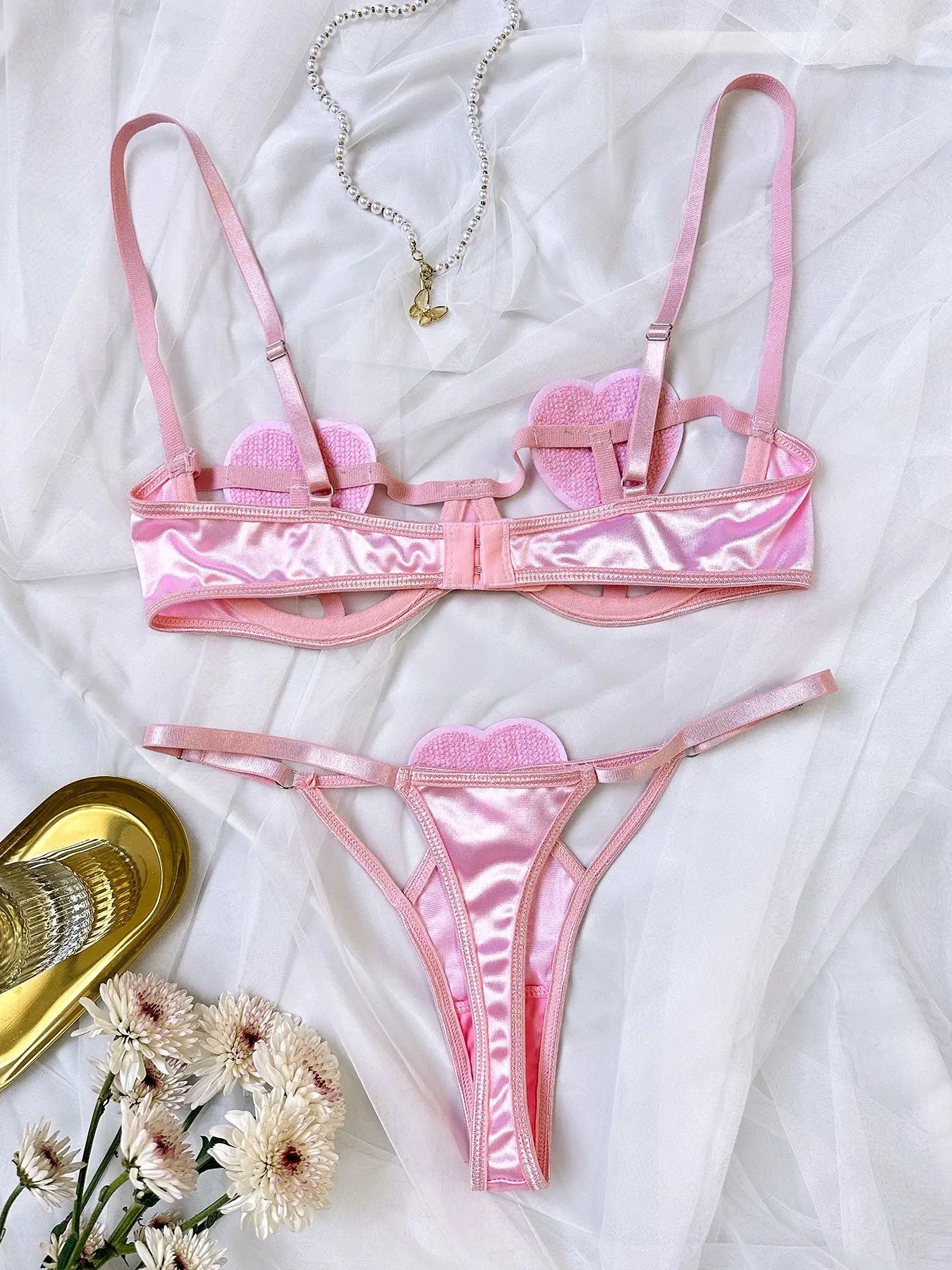 Ellolace Porn Lingerie Love Hollow Out Bra Fantasy Bilizna Sexy Romantic Adult Costume Wetlook Silk Hot Outfit Open Underwear