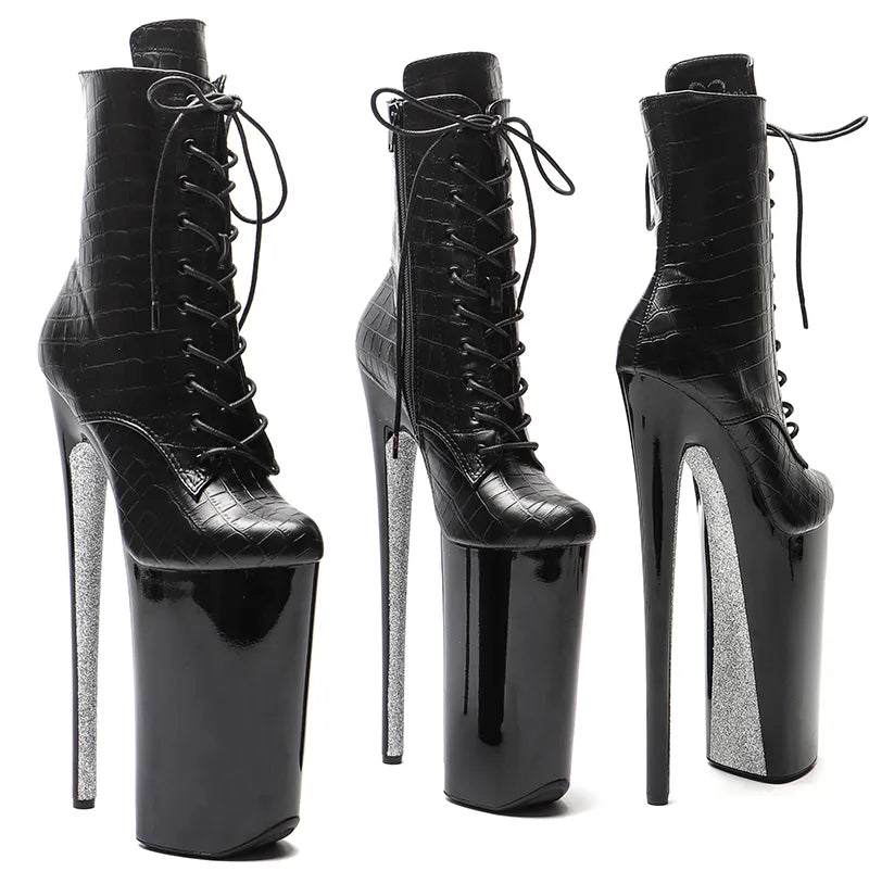26CM/10inches PU Upper y exotic High Heel platform party shoes Pole Dance boot