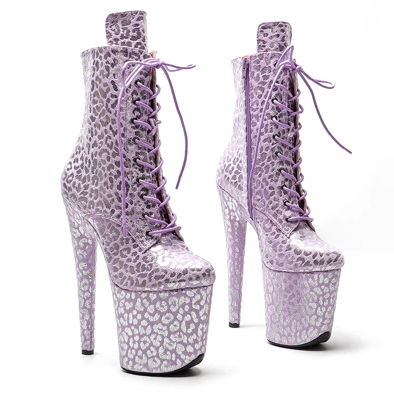 20CM/8inch Exotic fashion high heel Nightclub Stage platform Pole Dance boot club show 3B