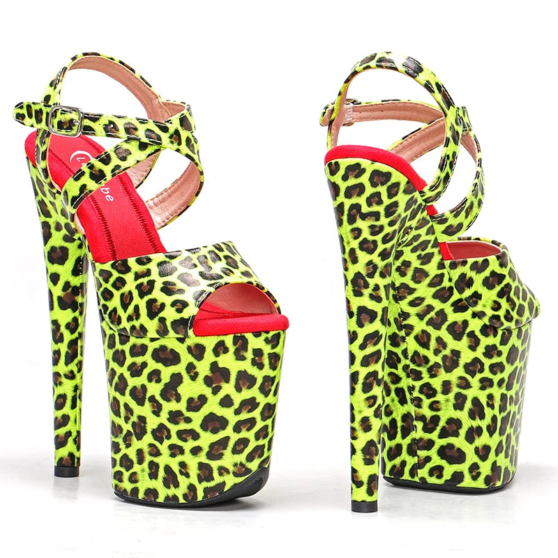 20CM/8Inch Women's Platform Sandals party High Heels Shoes Pole Dancing Shoes