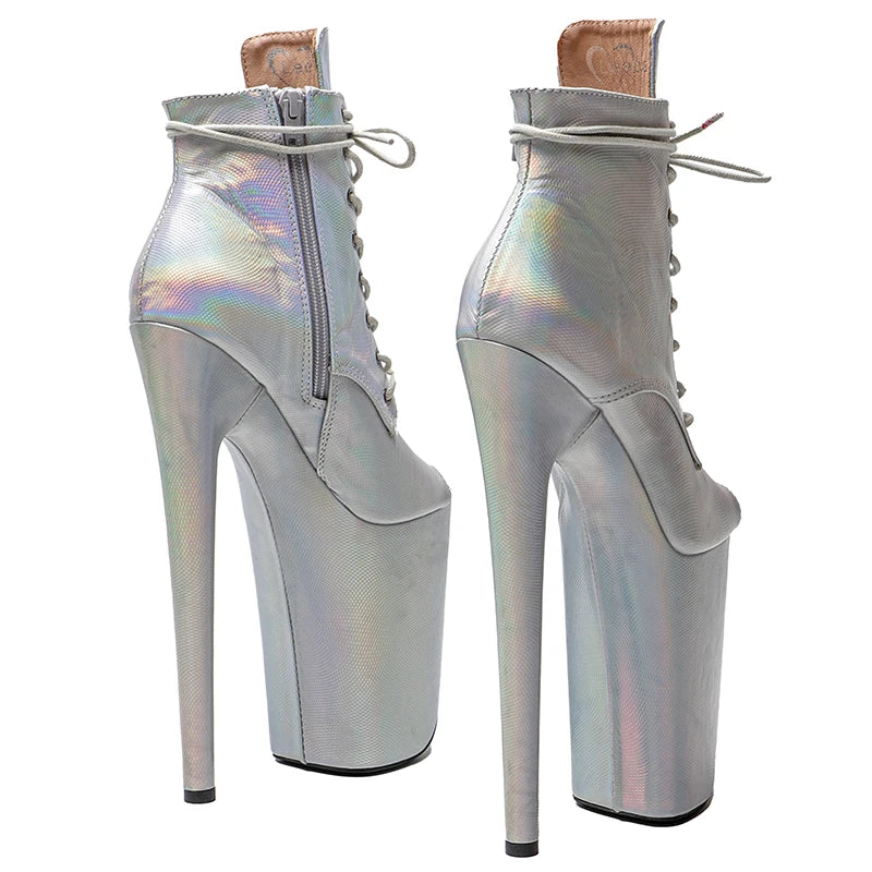 23CM/9inches PU upper y boots High Heels Platform Pole Dance shoes