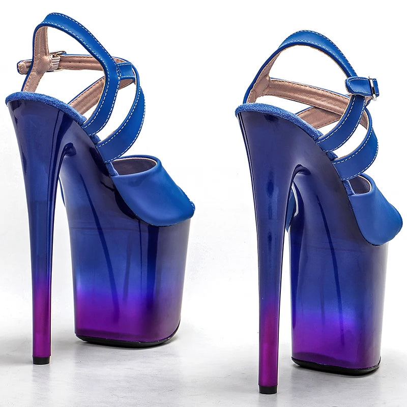 8Inch/20cm Women's Platform Sandals party High Heels Shoes Pole Dancing Shoes