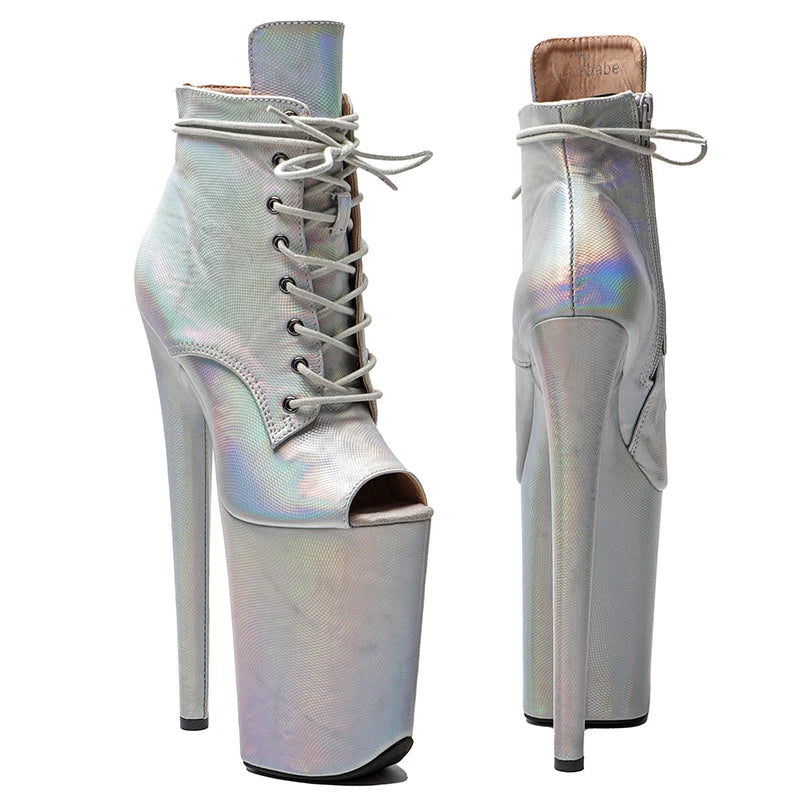 23CM/9inches PU upper y boots High Heels Platform Pole Dance shoes