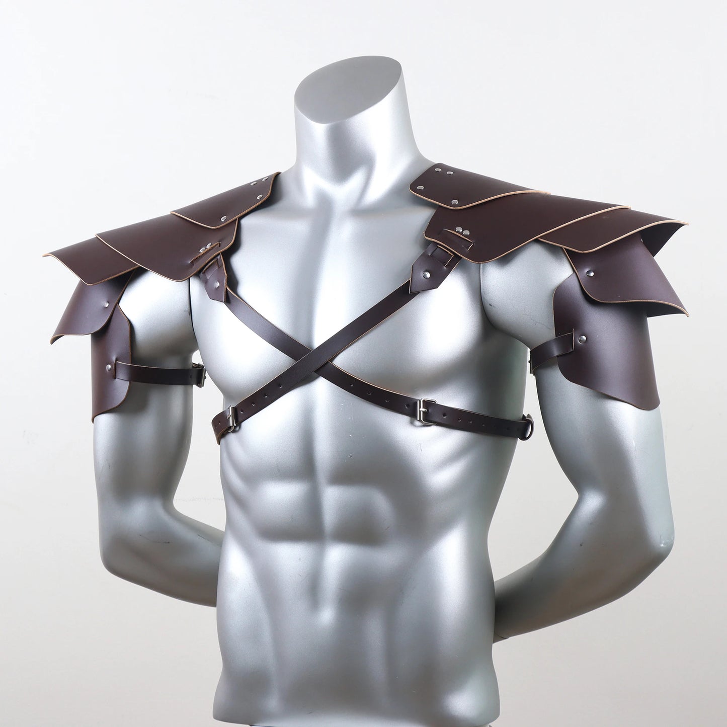 Gay Clothing for Rave ual PULeather Chest Men Harness Belts Adjustable Gay Body Cage Harness Lingerie