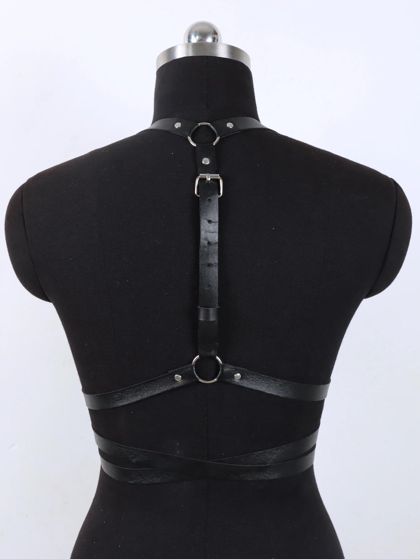 Women Garters faux Leather Women Body Cage Sculpting Harness Waist Belt Straps Suspenders Goth Harajuku Belt