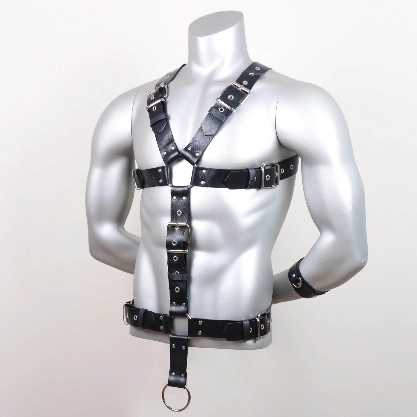 Body Harness Men Leather Lingerie ual Chest Harness Belt Strap Punk Rave Costumes for Adult