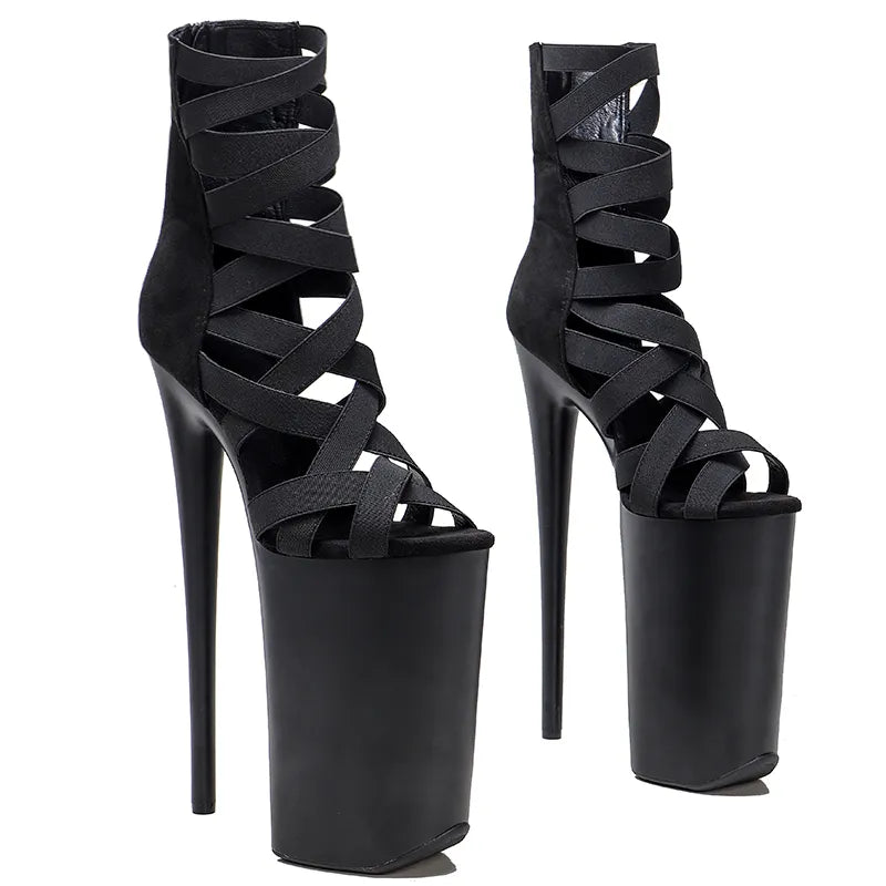 26CM/10inches y exotic High Heel platform party shoes Pole Dance boot