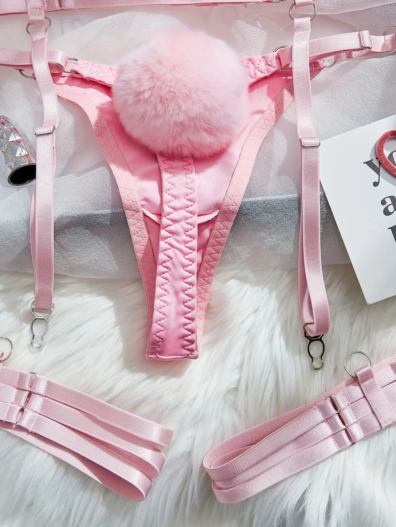 Ellolace Burnny Sensual Lingerie Sexiest Costume For Women Call Of The Night Naked Bra Only Fans Fantasy Erotic Sexy Outfit