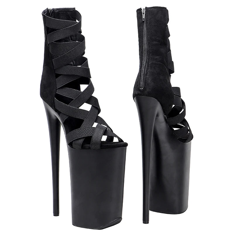 26CM/10inches y exotic High Heel platform party shoes Pole Dance boot