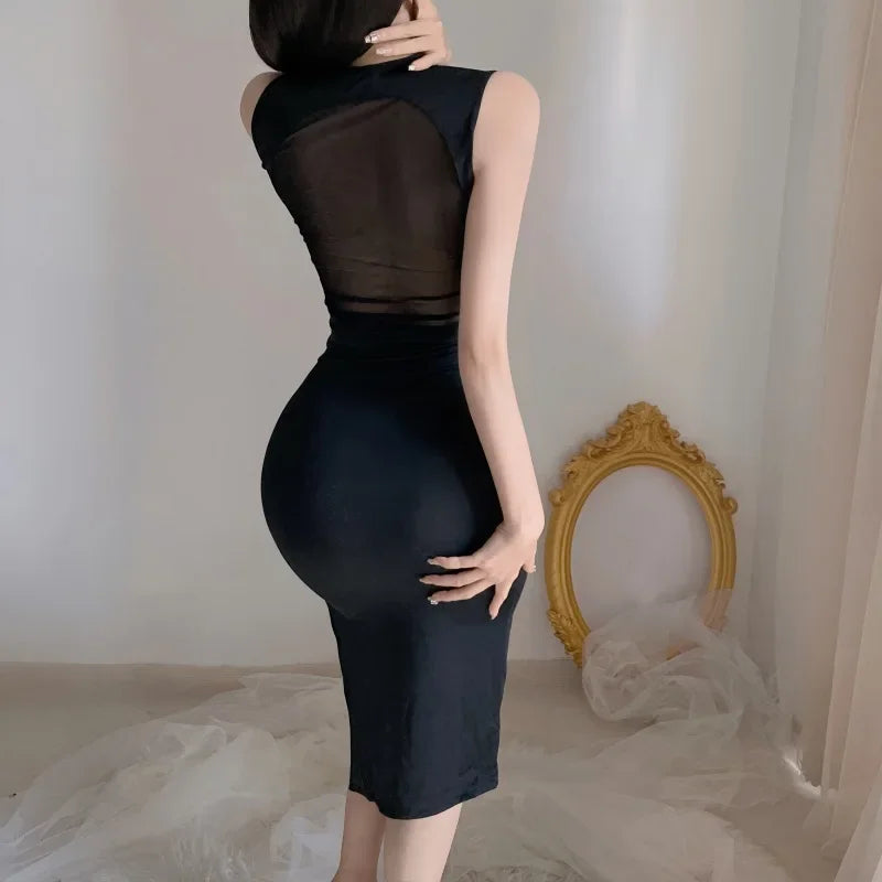 Women Lingerie Perspective Dress Female Underwear Babydoll Bodysuit Women Cosplay Lingerie Valentine Nightwear
