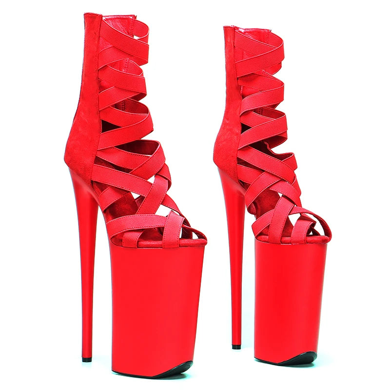 26CM/10inches y exotic High Heel platform party shoes Pole Dance boot