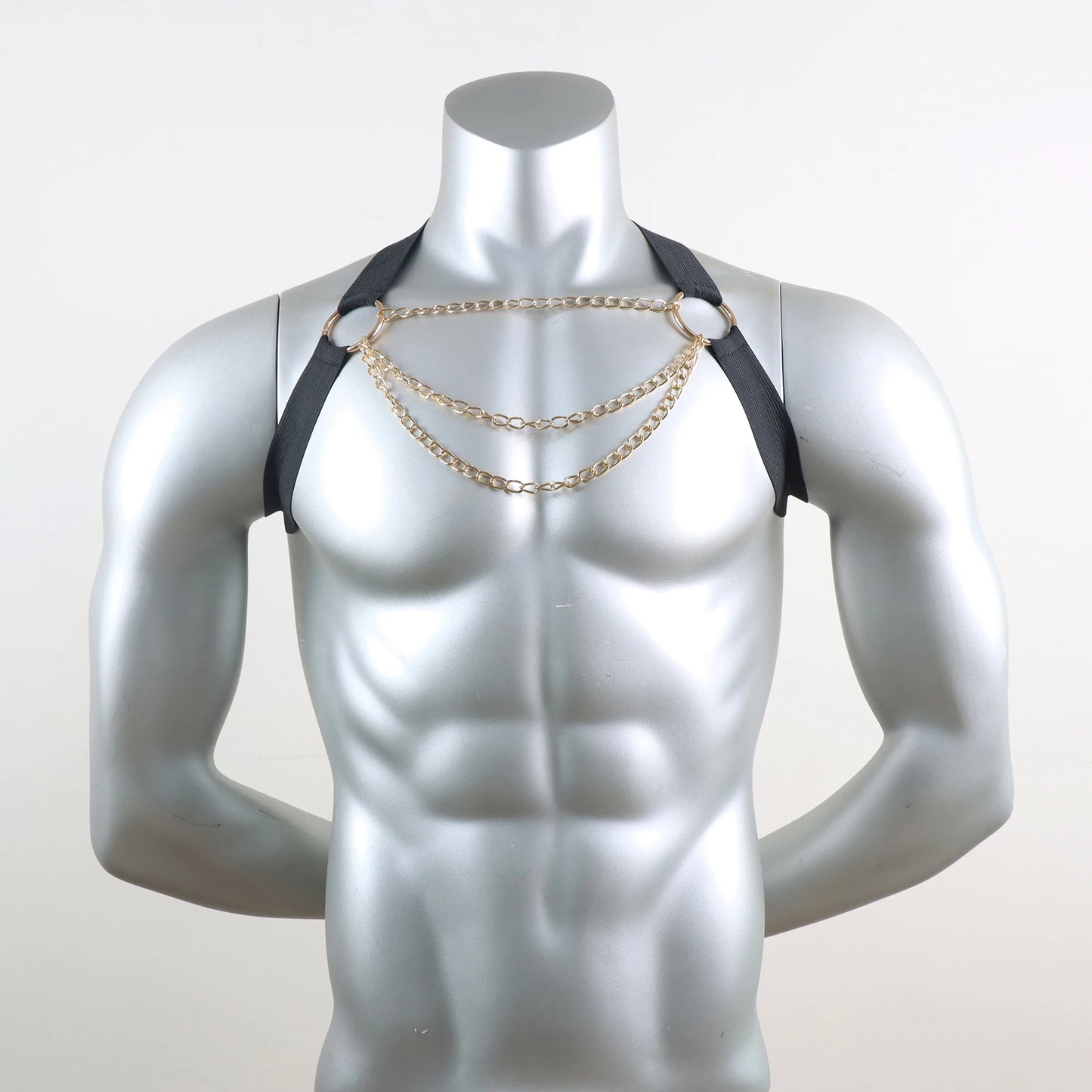 Men Harness Belts Gay Clothing for Rave ual Elasticit Chest Adjustable Gay Body Cage Harness Lingerie
