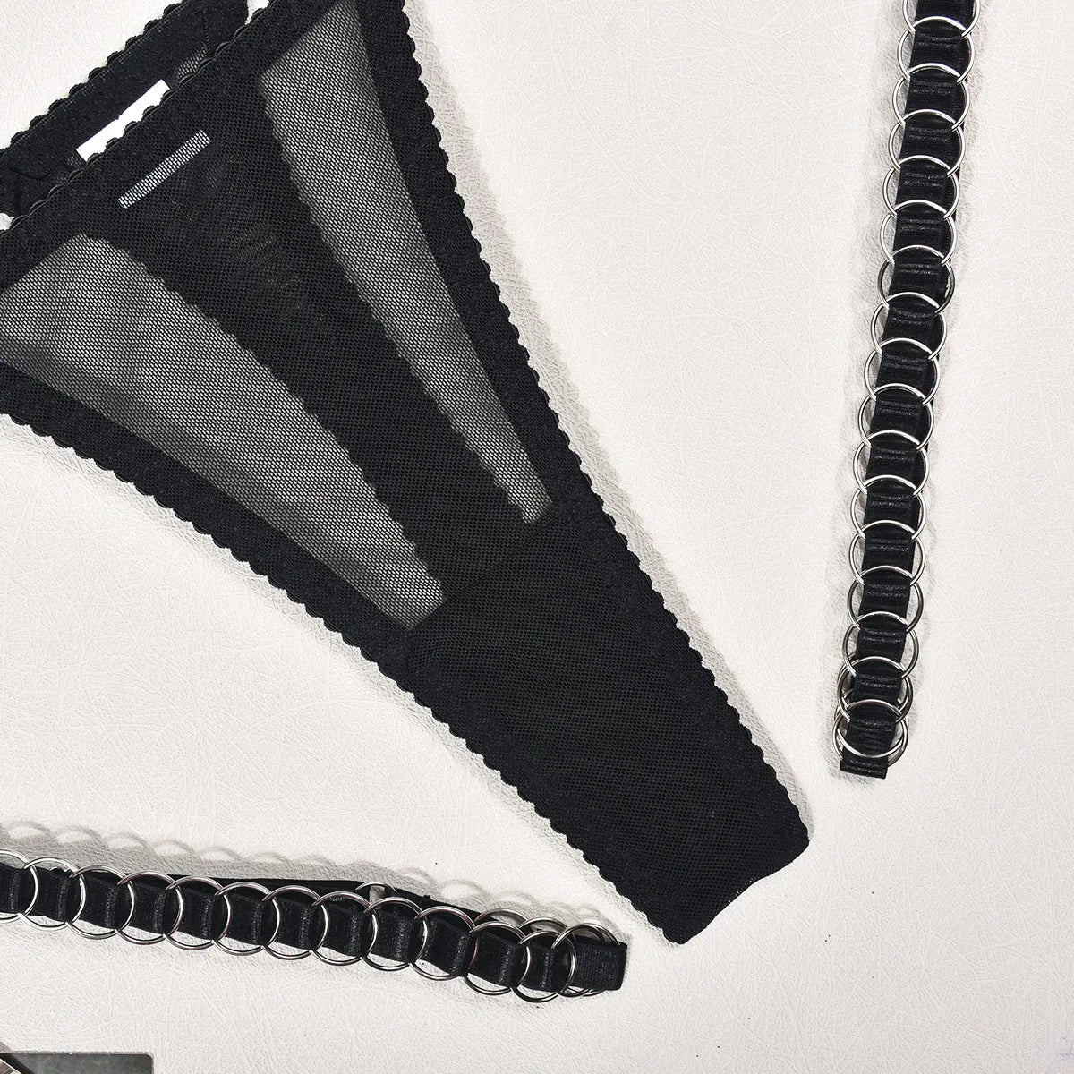Conjunto De Lencería Sensual Sujetador Abierto Mujer Sin Censura Bilizna Conjunto De Sujetador Halter Trajes Bilizna
