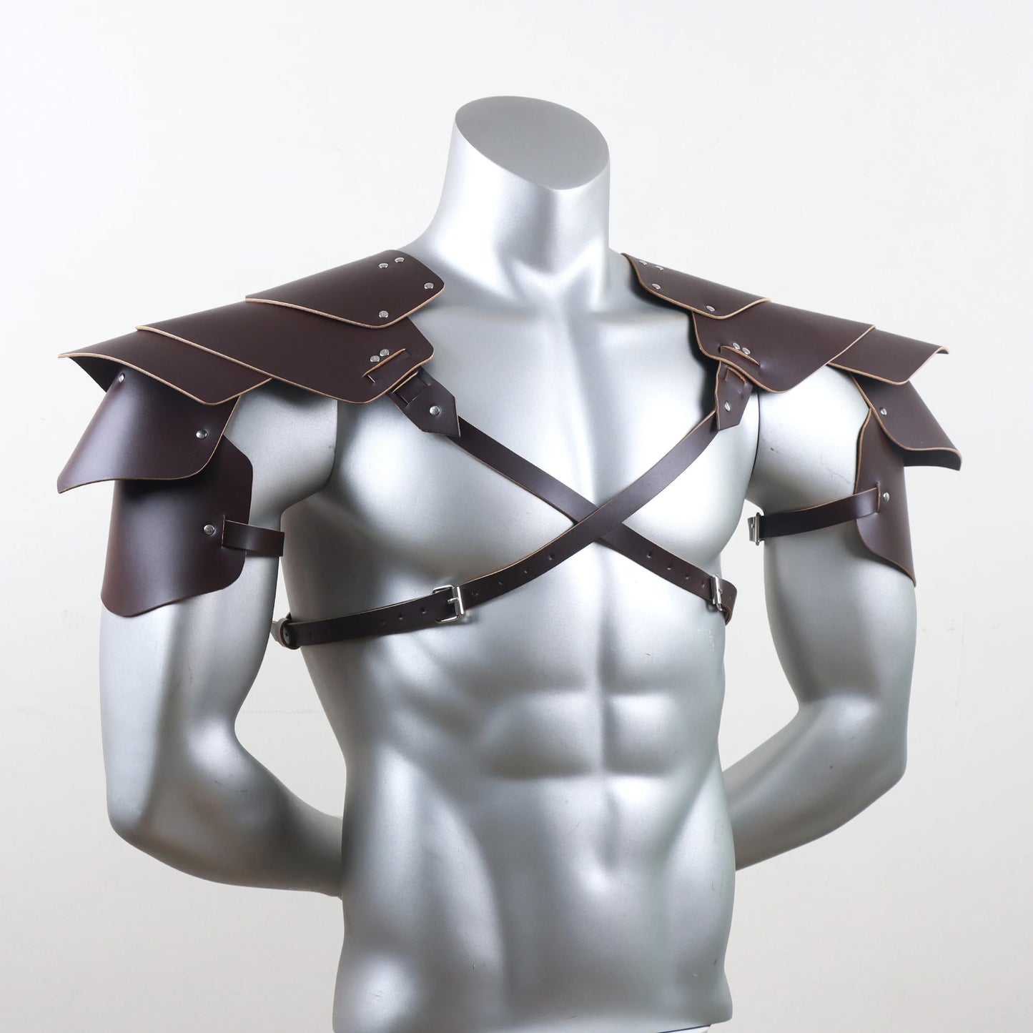 Gay Clothing for Rave ual PULeather Chest Men Harness Belts Adjustable Gay Body Cage Harness Lingerie