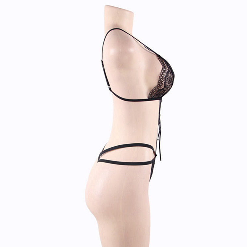 Lingerie grande taille Sexy une pièce pour femmes matures, pure et Sexy