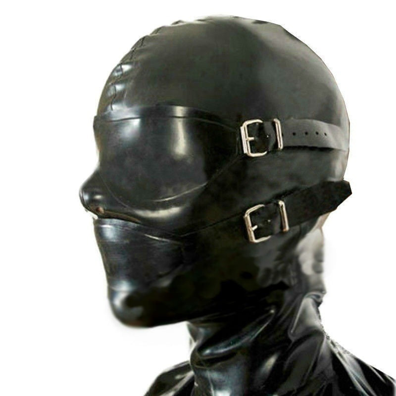 Latex Mask Zip Cosplay Cosplay