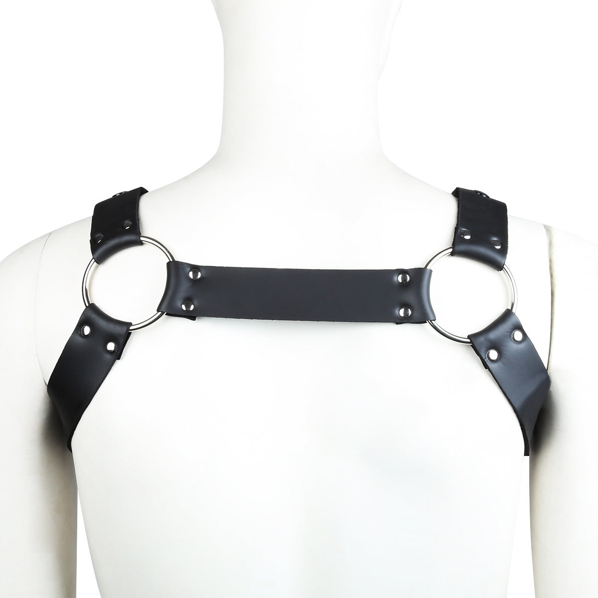 Men's Powerful Men's Binding Stretch Zipper Clothes Binding Sexy Binding Chest Strap