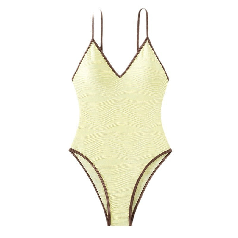 Classic One Piece Sexy Women's Fashion Special Fabric Women's Swimsuit