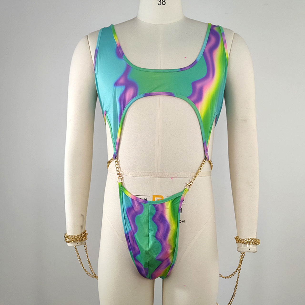 Men's New Sexy Nightclub Jumpsuit