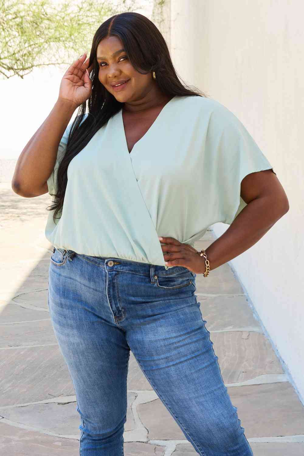 Body con sobrepelliz de tamaño completo de HEYSON On The Daily