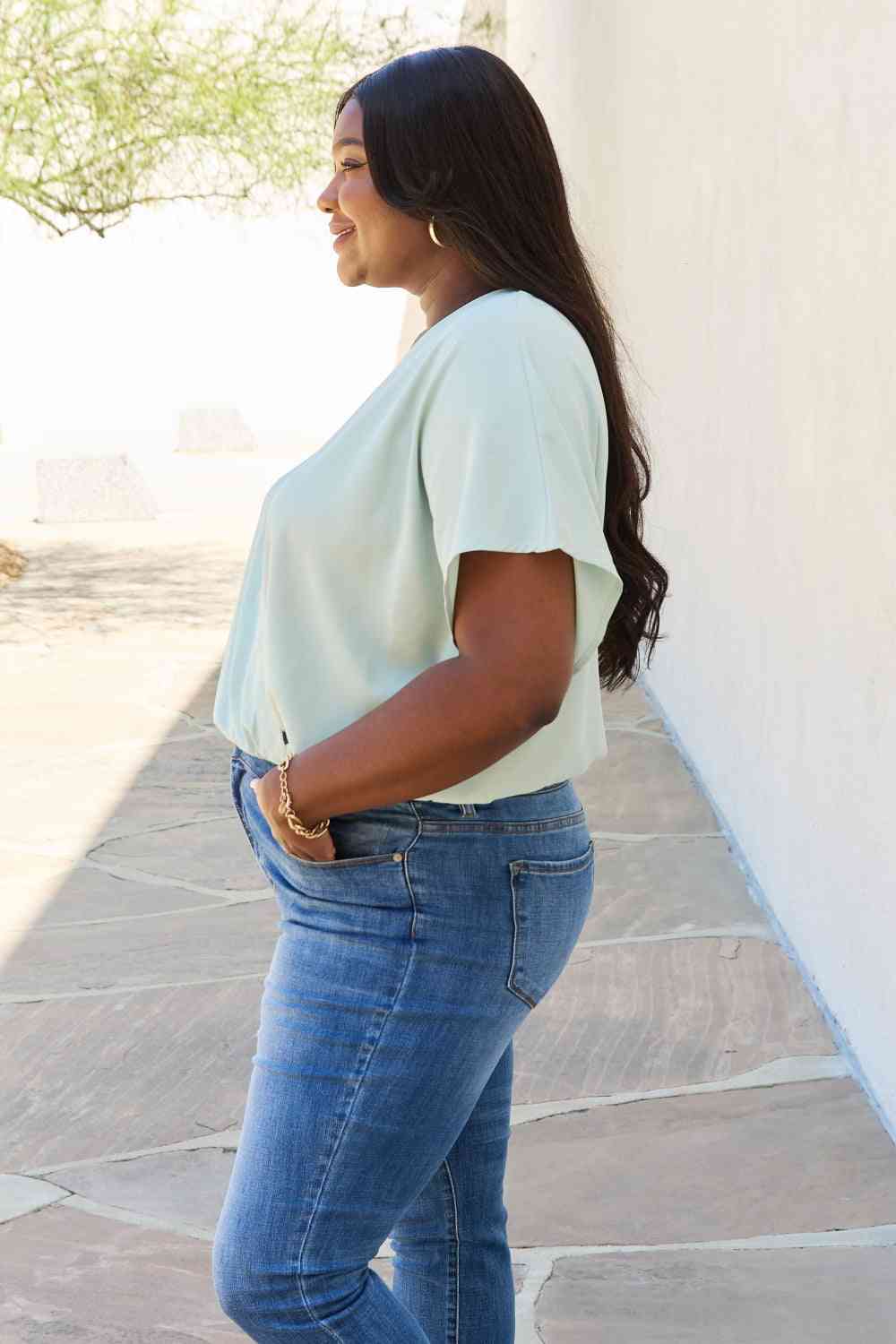 Body con sobrepelliz de tamaño completo de HEYSON On The Daily