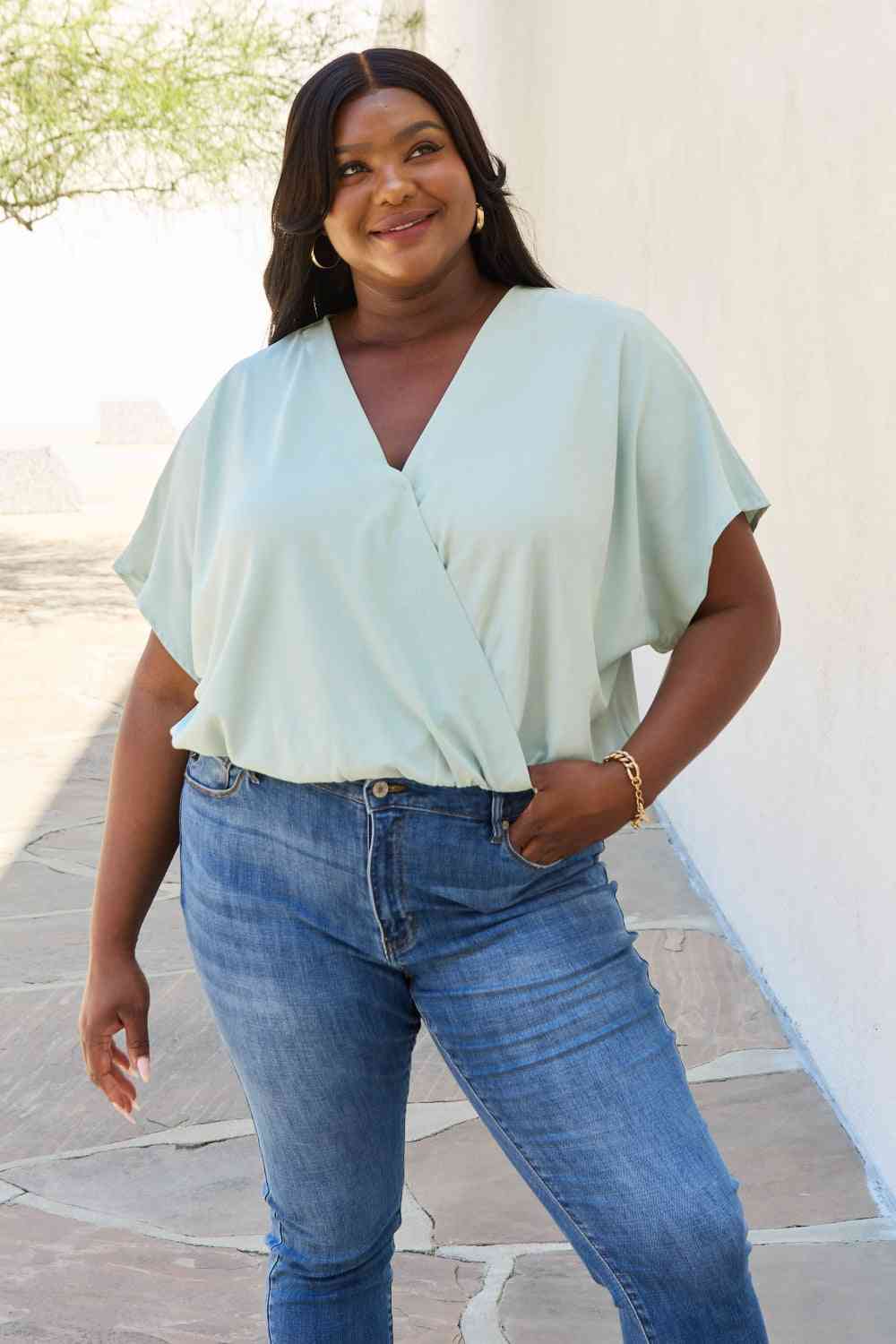 Body con sobrepelliz de tamaño completo de HEYSON On The Daily