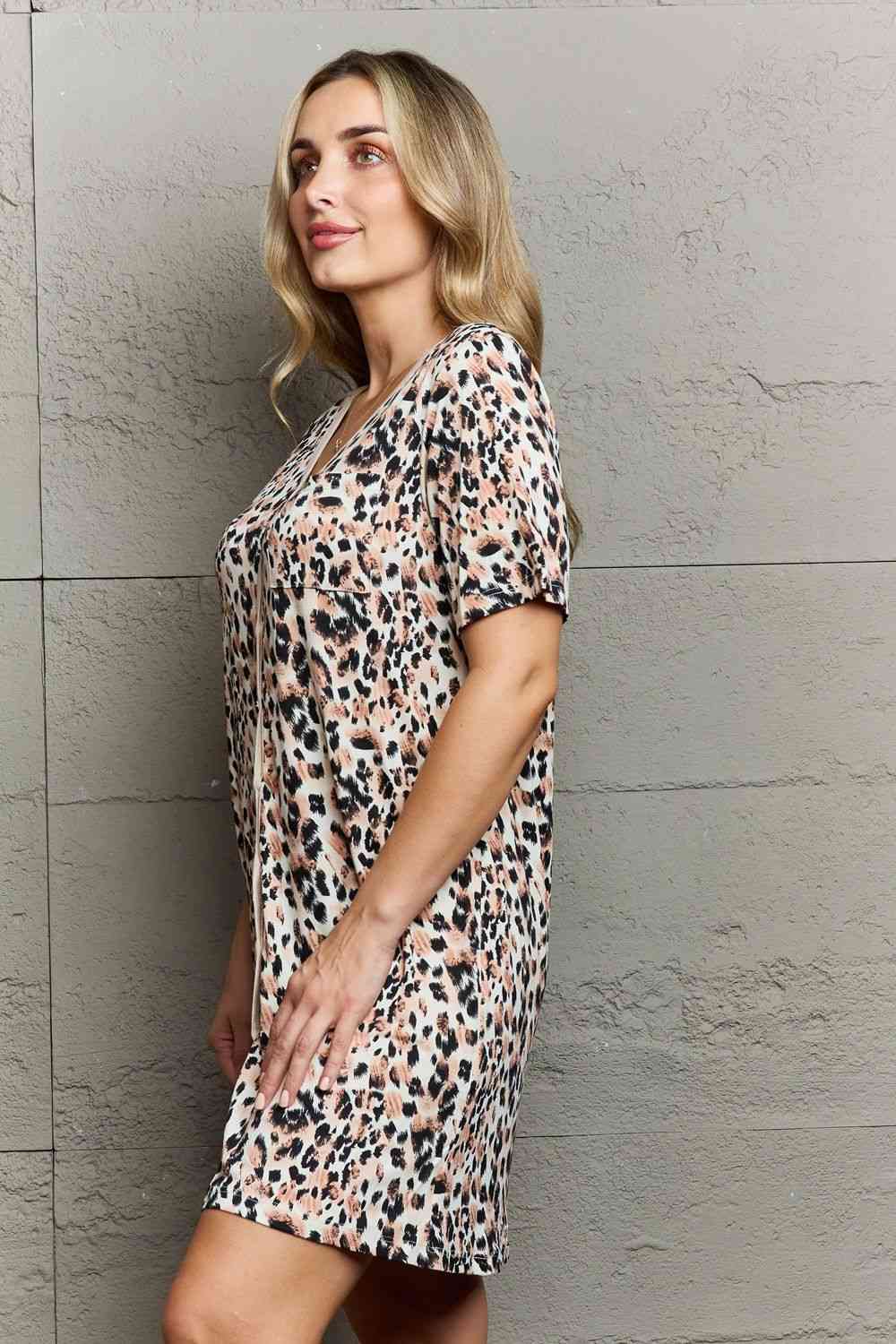 MOON NITE Quilted Quivers on Down Sleepwear Dress