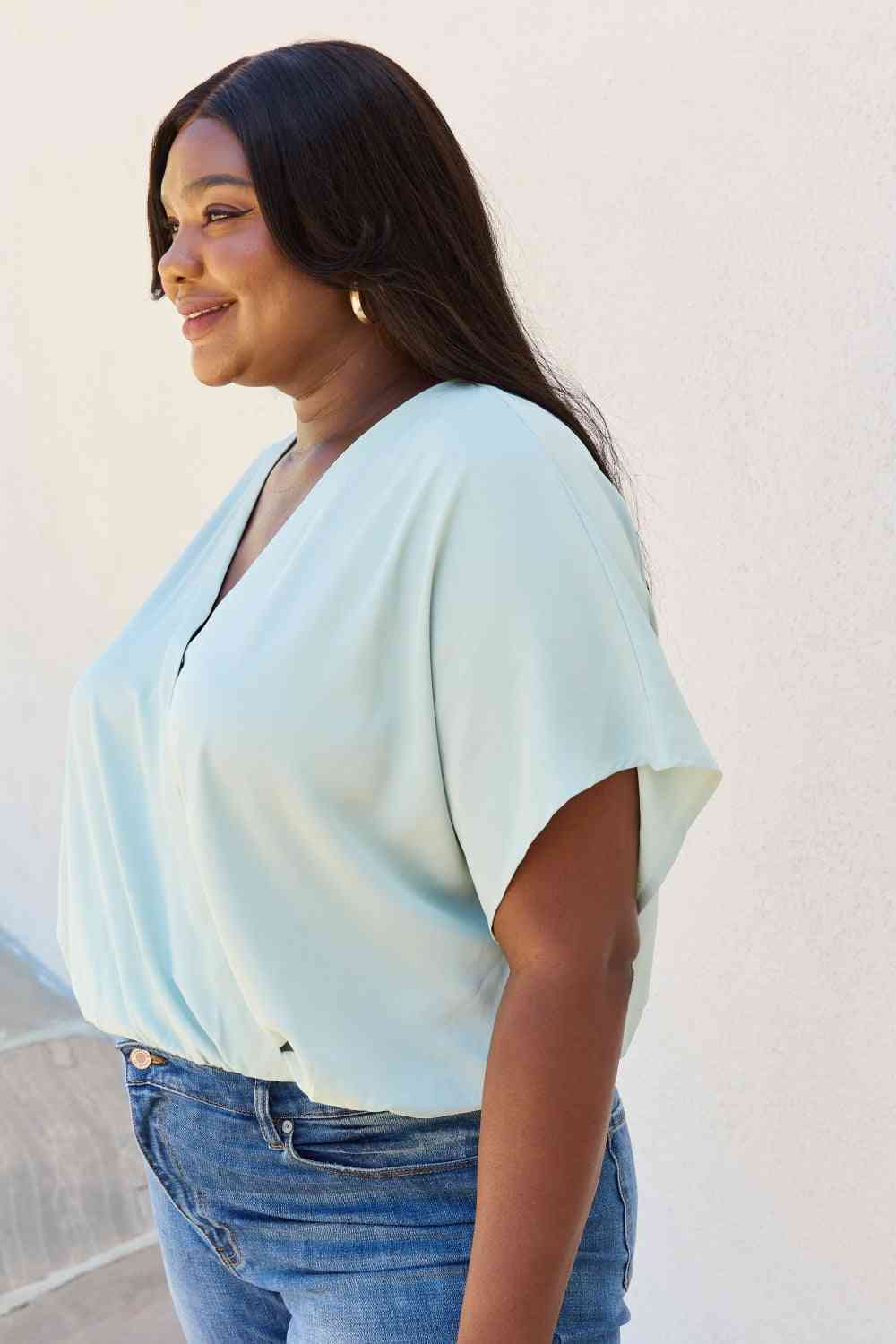 Body con sobrepelliz de tamaño completo de HEYSON On The Daily