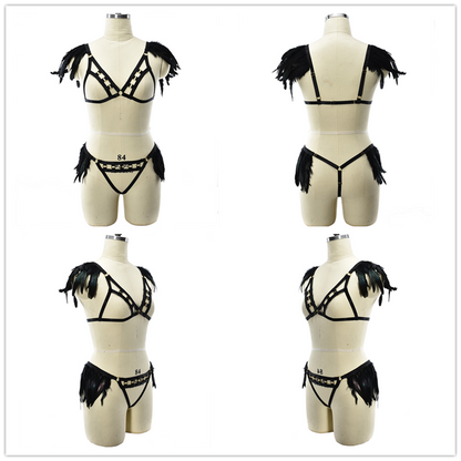 Uniforme de danse de nuit pour dames, lingerie de tentation