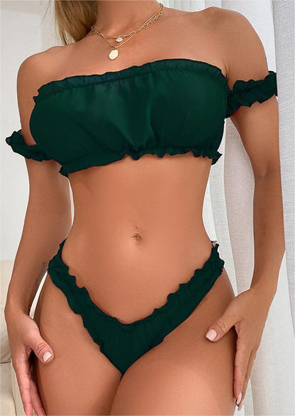 Familia mujeres gasa sexy ropa interior tubo top sexy ropa interior pantalones cortos