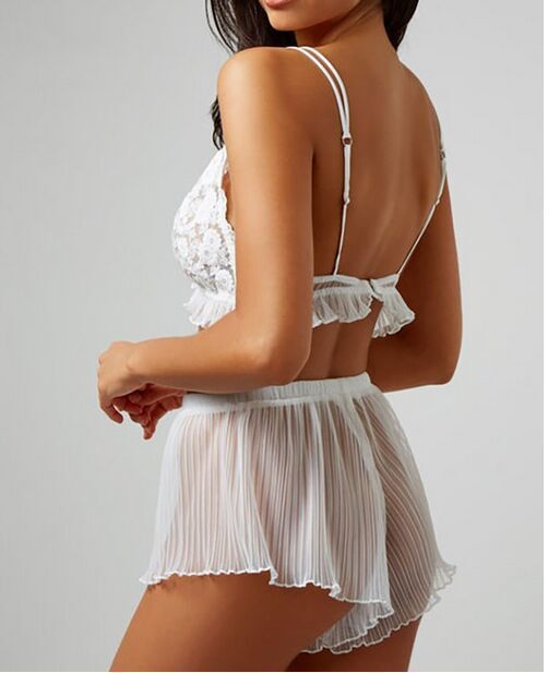 Lencería europea y americana encaje tentación sexy.