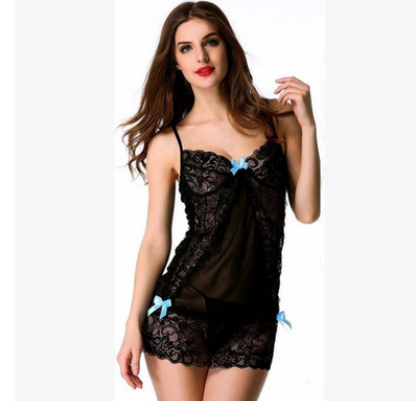 Fashion Sexy Lingerie Hot  Women Bow Lace Racy Underwear Spice Suit Temptation Sexy Underwear Women beauty