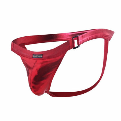String en simili cuir pour hommes