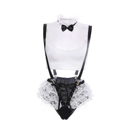 Costume de lapin ludique, lingerie sexy