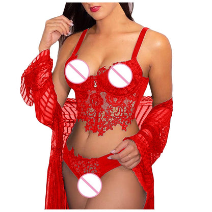 Se Xy costume dentelle creuse Se Xy Sling Se Xy Lingerie femme