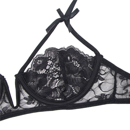 Costume de dentelle de lingerie sexy de grande taille européenne et américaine