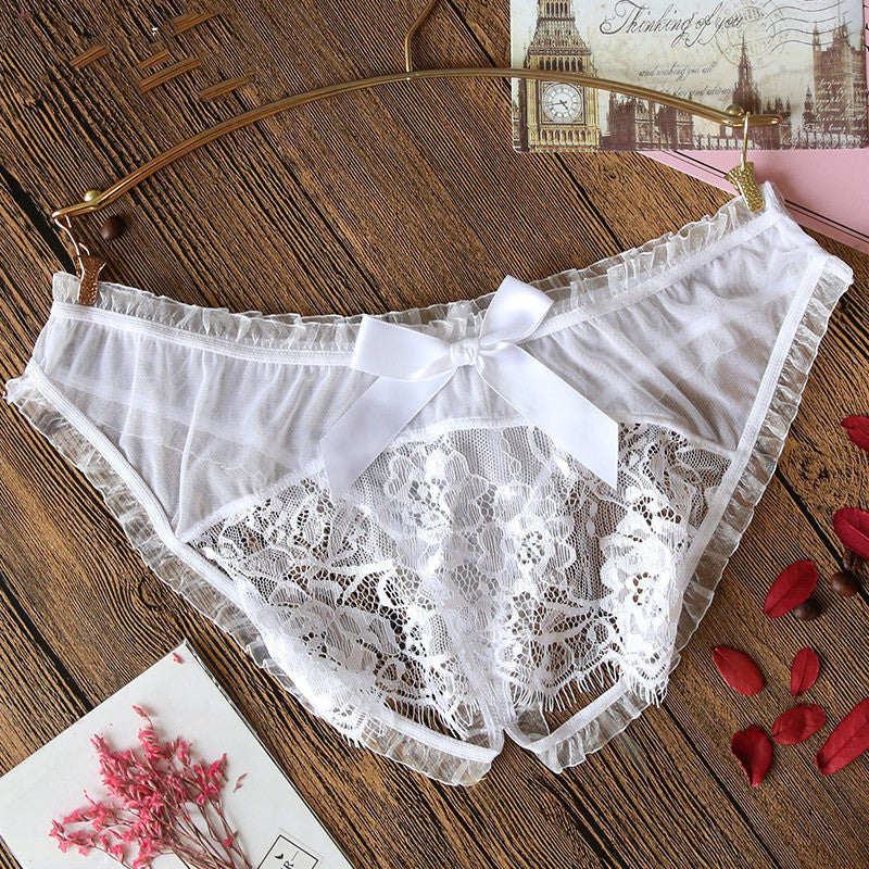 Lingerie sexy en maille transparente pour femme