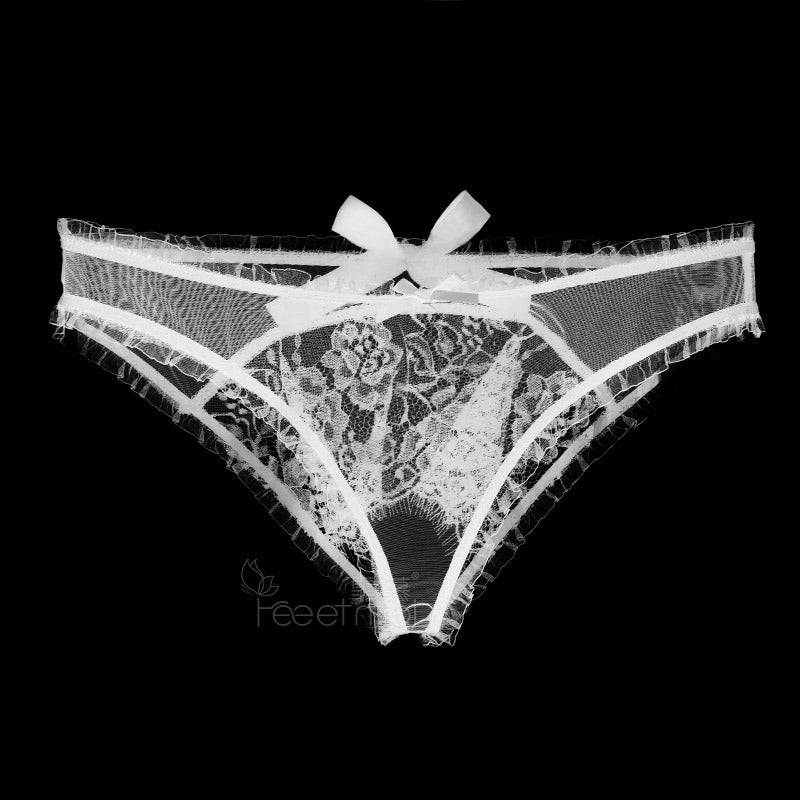 Lingerie sexy en maille transparente pour femme