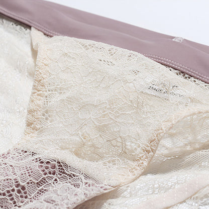 Ensemble soutien-gorge et culotte en dentelle fine pour femmes sexy