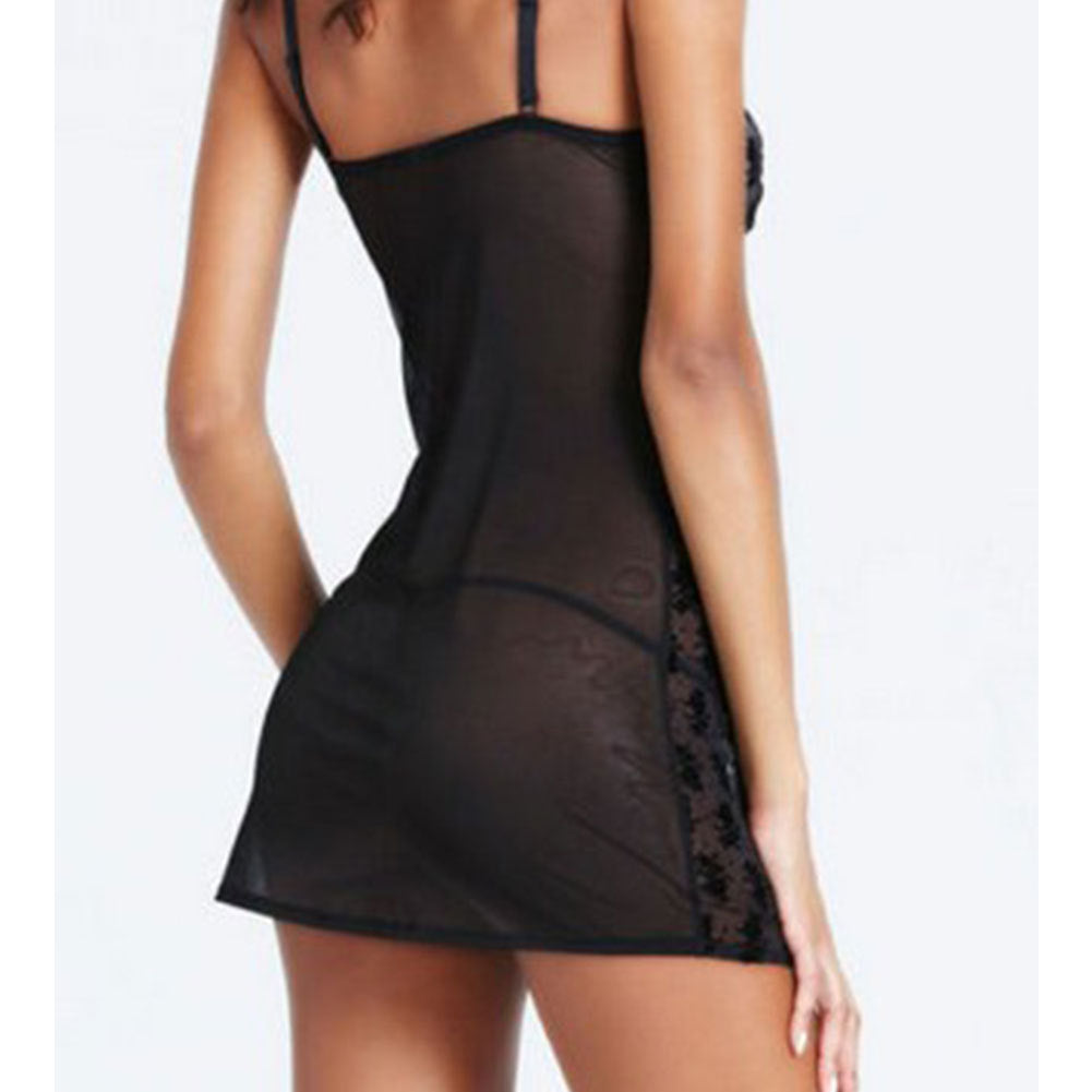 Lingerie à motif rose Lingerie tentation en dentelle