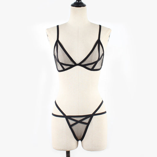 Femmes Lingerie Sexy Col V Profond Hanches Sous-Vêtements Sexy