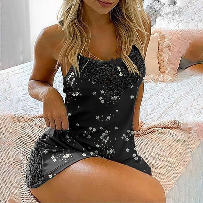 Perspective De Dentelle, Tentation, Lingerie Sexy, Bretelles, Chemise De Nuit