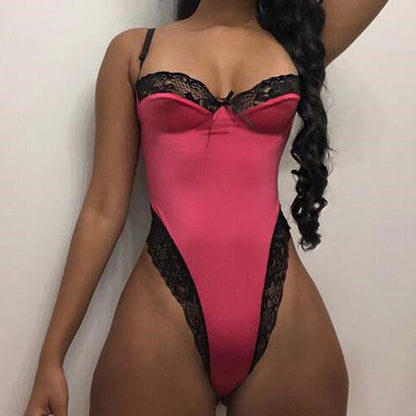 Linglace Dentelle Patchwork Lingerie Sexy Body Femme